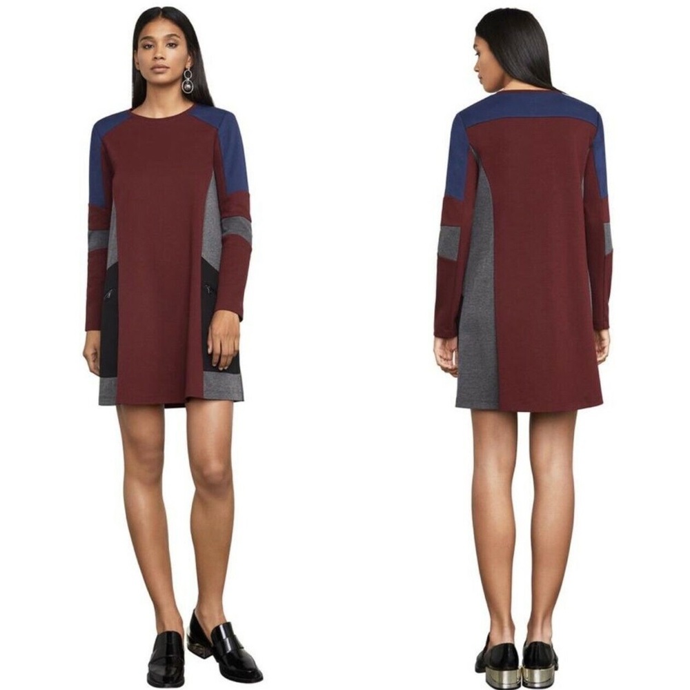 BCBG Max Azria Gigi Knit Colorblock Dress - M (8/10)